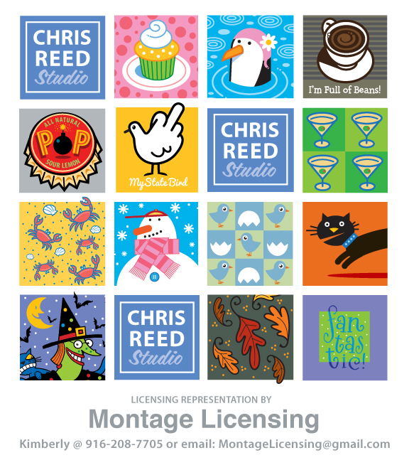 Chris Reed is represented by Montage Licensing